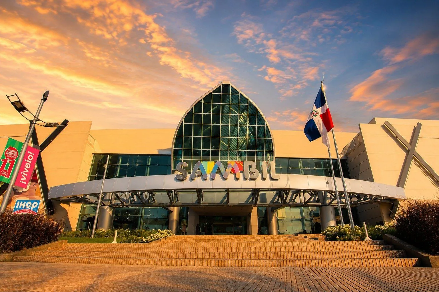 Sambil Santo Domingo — estructura metálica PINSA