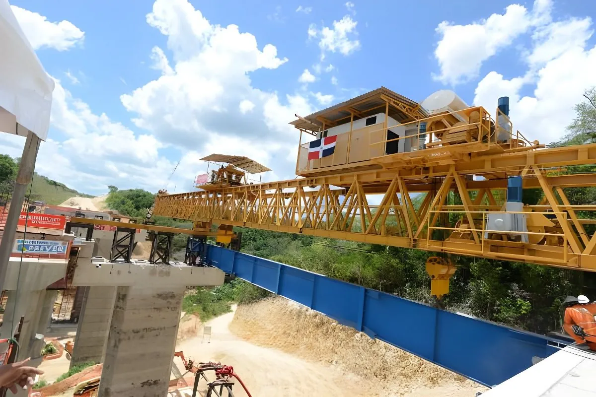 Instalación de viga metálica